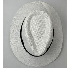 Chapeau fedora léger en papier tressé – élégance aérée et intemporelle