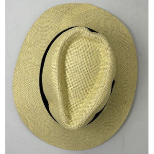 Chapeau fedora léger en papier tressé – élégance aérée et intemporelle