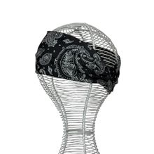 Bandeau twisté à l’avant orné d’un imprimé motif bandana