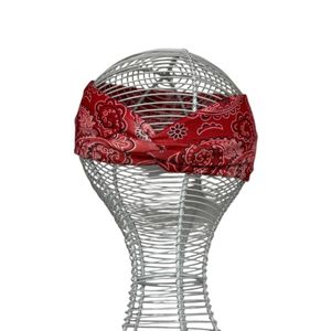 Bandeau twisté à l’avant orné d’un imprimé motif bandana