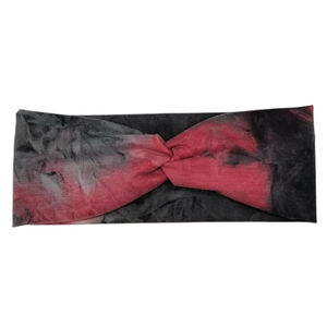 Bandeau twisté à l’avant avec décor d’un motif tie dye éclatant
