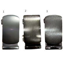 Ceinture en cuir de vachette avec boucle simple automatique en métal