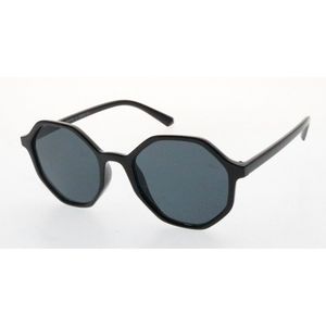 Lunettes de soleil femme avec monture de forme octogonal tendance