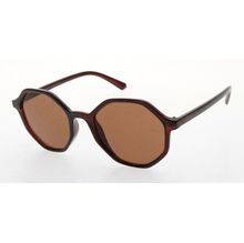 Lunettes de soleil femme avec monture de forme octogonal tendance