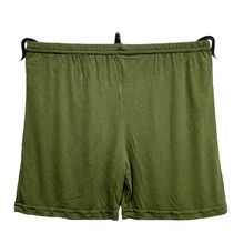 Short près du corps en viscose stretch uni et doux pour femme