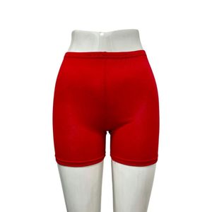 Short près du corps en viscose stretch uni et doux pour femme