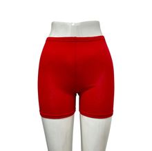 Short près du corps en viscose stretch uni et doux pour femme