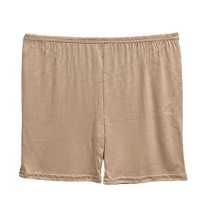 Short près du corps en viscose stretch uni et doux pour femme