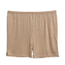 Short près du corps en viscose stretch uni et doux pour femme