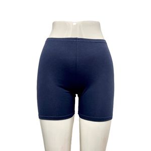 Short près du corps en viscose stretch uni et doux pour femme