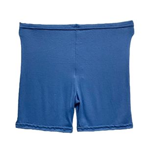 Short près du corps en viscose stretch uni et doux pour femme