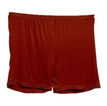 Short près du corps en viscose stretch uni et doux pour femme