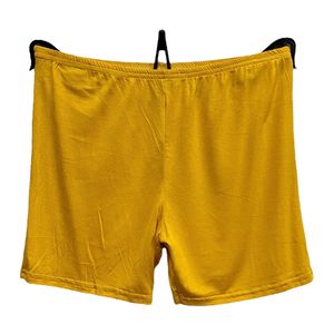 Short près du corps en viscose stretch uni et doux pour femme