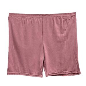 Short près du corps en viscose stretch uni et doux pour femme