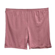 Short près du corps en viscose stretch uni et doux pour femme