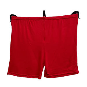 Short près du corps en viscose stretch uni et doux pour femme