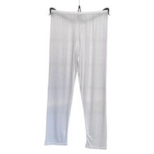 Legging d'une coupe capri fait de tissu uni en viscose stretch