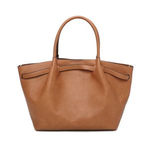 Sac cabas 2-en-1 fermoir doré avec pochette intérieure amovible