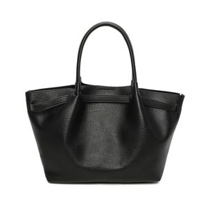 Sac cabas 2-en-1 fermoir doré avec pochette intérieure amovible