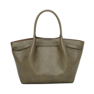 Sac cabas 2-en-1 fermoir doré avec pochette intérieure amovible