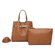 Sac cabas bimatières 2-en-1 équipé d’une pochette détachable