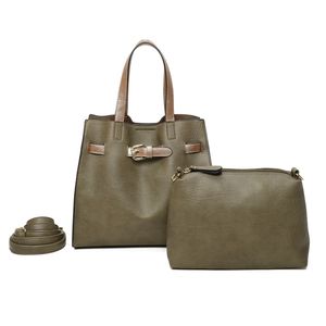 Sac cabas bimatières 2-en-1 équipé d’une pochette détachable