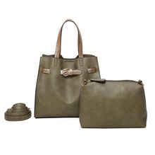 Sac cabas bimatières 2-en-1 équipé d’une pochette détachable
