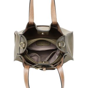 Sac cabas bimatières 2-en-1 équipé d’une pochette détachable