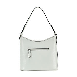 Sac à main hobo en simili cuir avec un pendentif à fermoir toggle