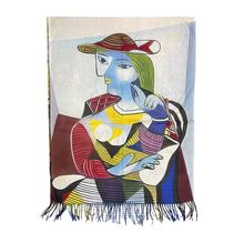 Écharpe réversible : Couv cartonnée de Picasso & Study for Bed...