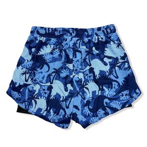 Short de sport homme avec imprimé et boxer intérieure intégré