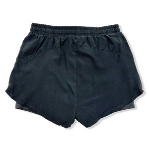 Short de sport pour homme avec boxer intégré à taille élastique