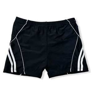 Maillot de bain boxer pour adolescent à fines rayures obliques latérales