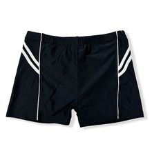 Boxer de bain sportif avec bandes obliques colorées enfant 2 à 8 ans