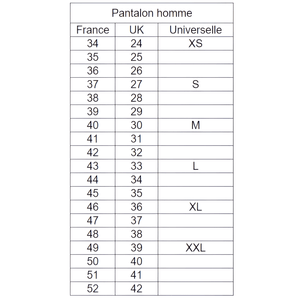 Pantalon cargo uni homme avec des poches multiples zippées