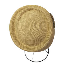 Chapeau en papier à ornement latéral en cristaux scintillants