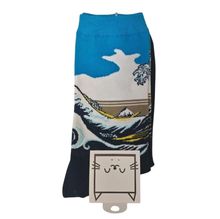 Chaussettes en coton motifs inspirés d'œuvres d'art célèbres