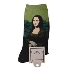 Chaussettes en coton motifs inspirés d'œuvres d'art célèbres