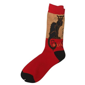 Chaussettes en coton motifs inspirés d'œuvres d'art célèbres