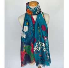 Écharpe florale élégante – collection couleurs d’art