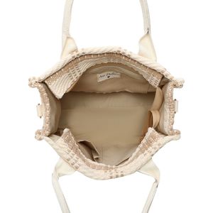 Sac fourre-tout attrayant avec un motif à carreaux épais