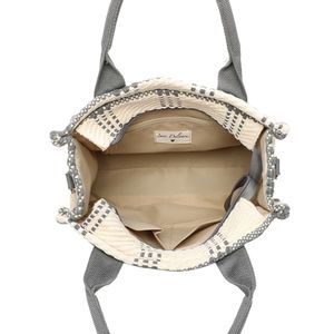 Sac fourre-tout attrayant avec un motif à carreaux épais