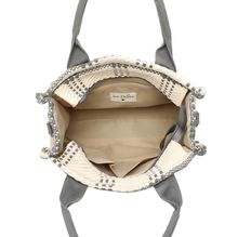 Sac fourre-tout attrayant avec un motif à carreaux épais