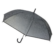 Parapluie canne à ouverture automatique avec un motif discret