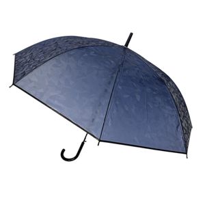 Parapluie canne à ouverture automatique avec un motif discret