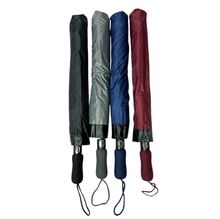 Parapluie pliant coloris uni avec ouverture automatique