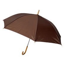 Parapluie canne ouverture automatique avec poignée en bois