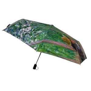Parapluie télescopique et automatique imprimé oeuvres d'art