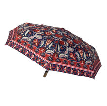 Parapluie pliant automatique imprimé avec des motifs paisley