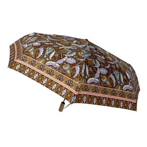Parapluie pliant automatique imprimé avec des motifs paisley